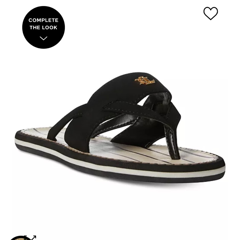 RL Ralph Lauren slippers sandals Women's Rosalind Thong Sandals（sold
